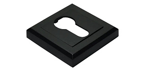 Накладка квадратная на ключевой цилиндр Morelli MH-KH-S BL,чёрный